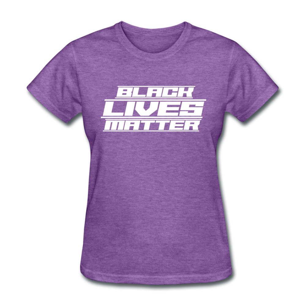 Future Black Lives Matter Women's T-Shirt purple heather - Loyalty Vibes