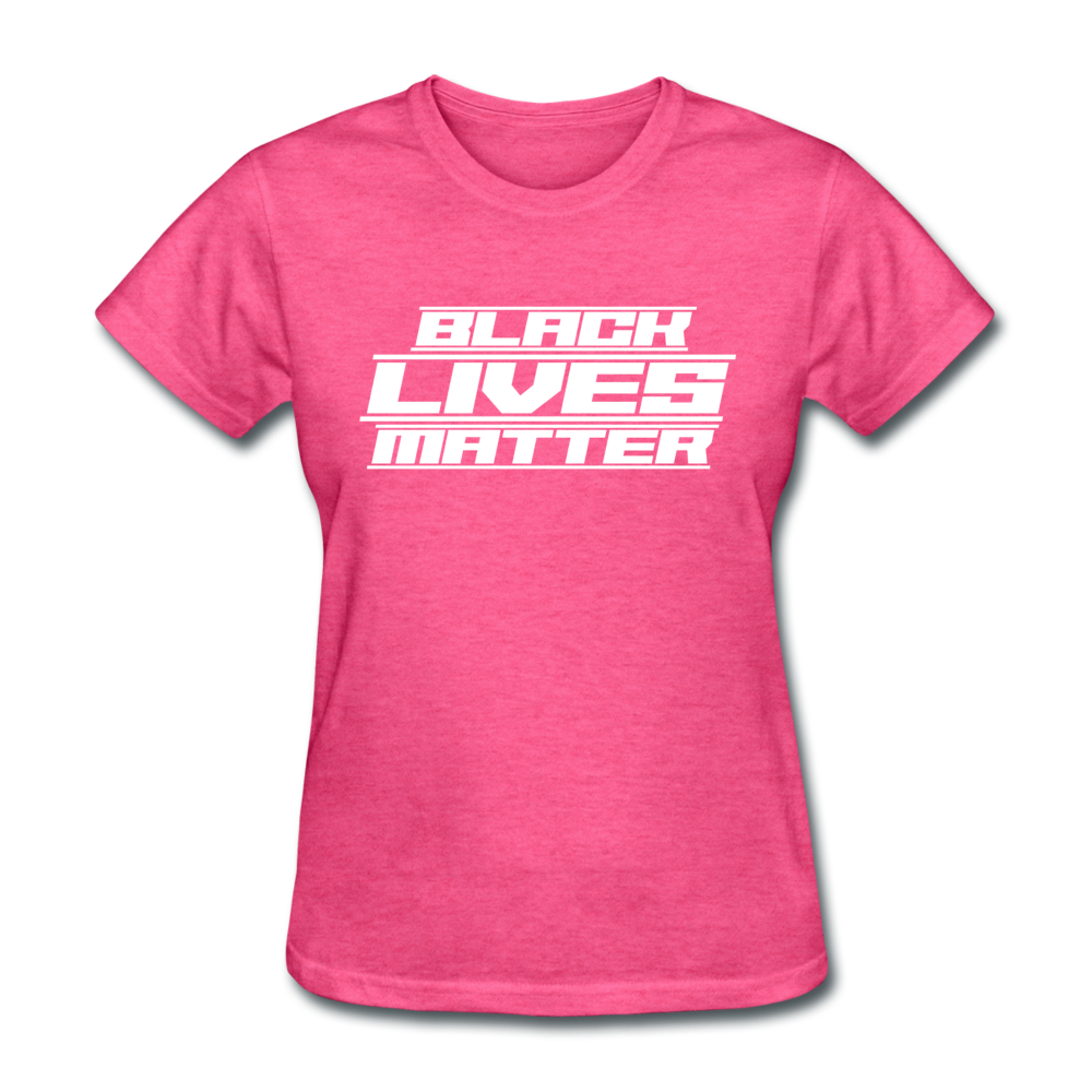 Future Black Lives Matter Women's T-Shirt heather pink - Loyalty Vibes