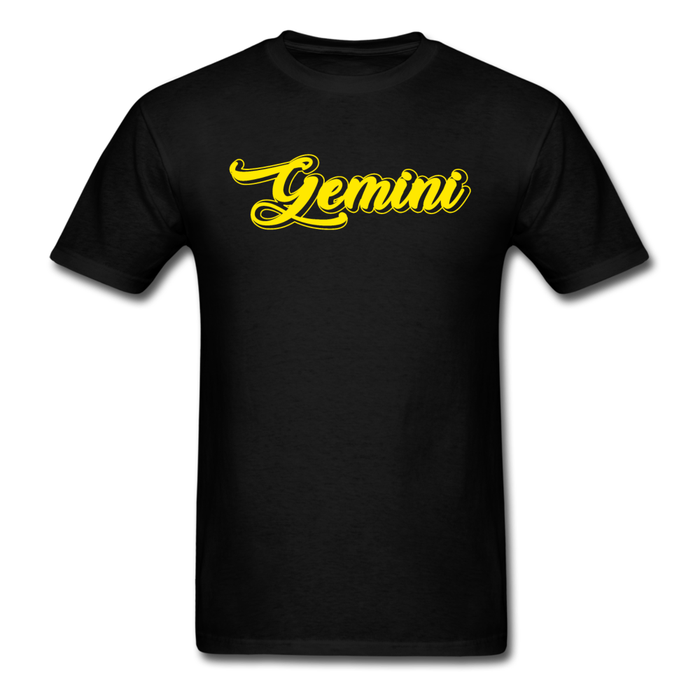 Smooth Gemini T-Shirt black - Loyalty Vibes