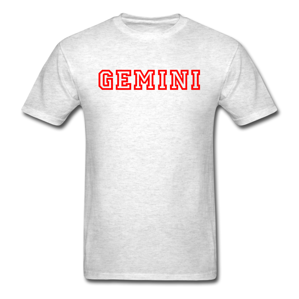 Master Gemini T-Shirt light heather gray - Loyalty Vibes