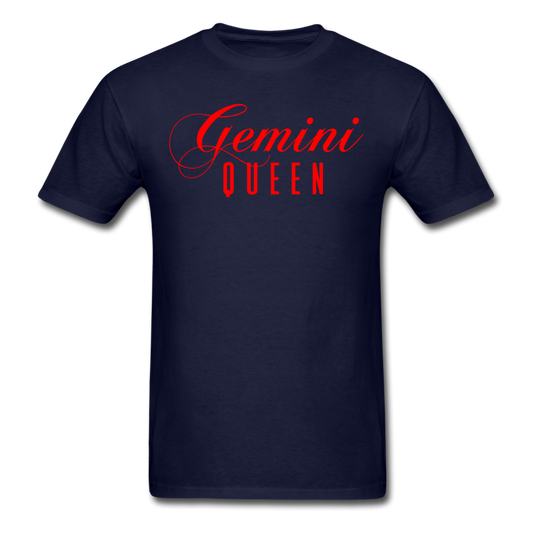 Gemini Queen T-Shirt navy - Loyalty Vibes