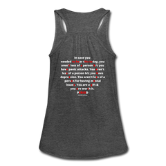 Mental Health Matters Flowy Tank Top - Loyalty Vibes