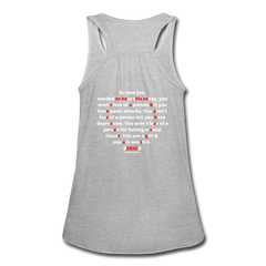 Mental Health Matters Flowy Tank Top - Loyalty Vibes