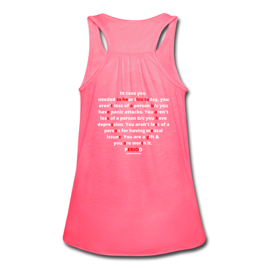 Mental Health Matters Flowy Tank Top - Loyalty Vibes