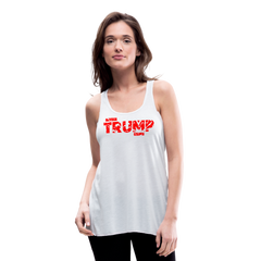 Trump America Strong Flowy Tank Top white - Loyalty Vibes