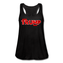 Trump America Strong Flowy Tank Top black - Loyalty Vibes