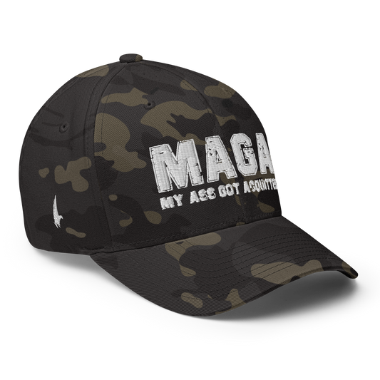 Sports MAGA Fitted Hat Camo Flip Fitted - Loyalty Vibes