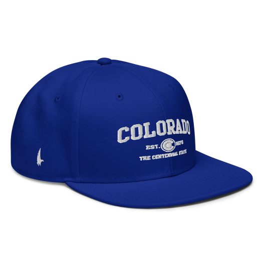 Sportswear Colorado Snapback Hat Blue White OS - Loyalty Vibes