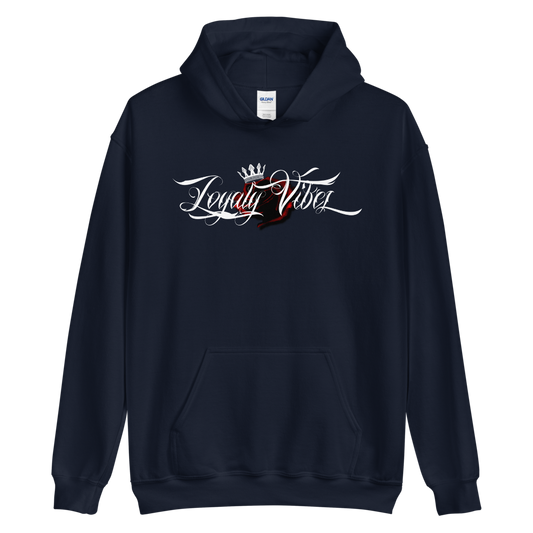 Loyalty Vibes Basic Hoodie Navy - Loyalty Vibes