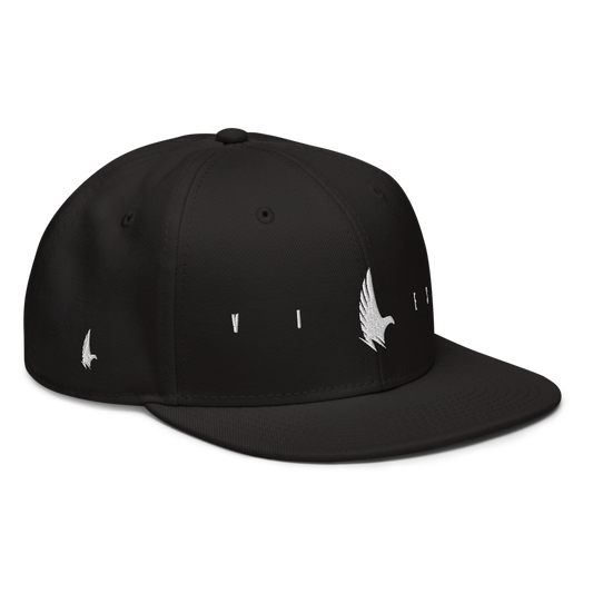 Flex Logo Snapback Hat Black OS - Loyalty Vibes