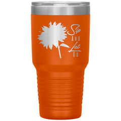 Sip And Let Go Tumbler Orange - Loyalty Vibes